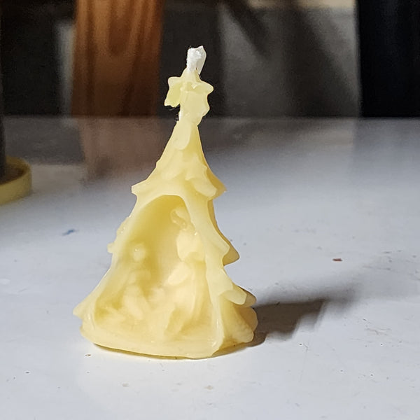 Small Xmas Tree Candle